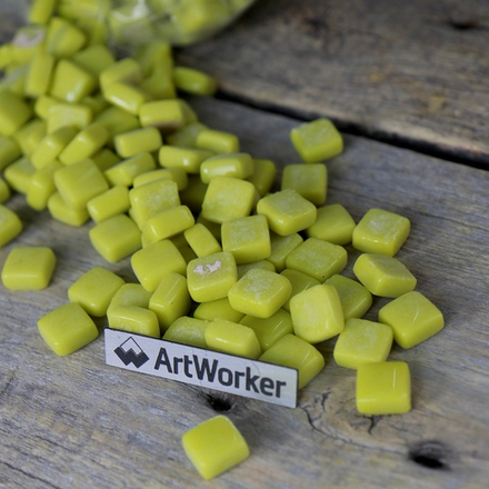 FLORY12 AW025 Стеклянная мозаика 12х12 мм 0,5 кг