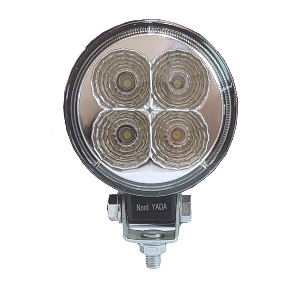 Фара светодиодная дополнительная 4 SMD 12W, 10-30V, 4*3W 83*83*51 мм ближний (Nord Yada)