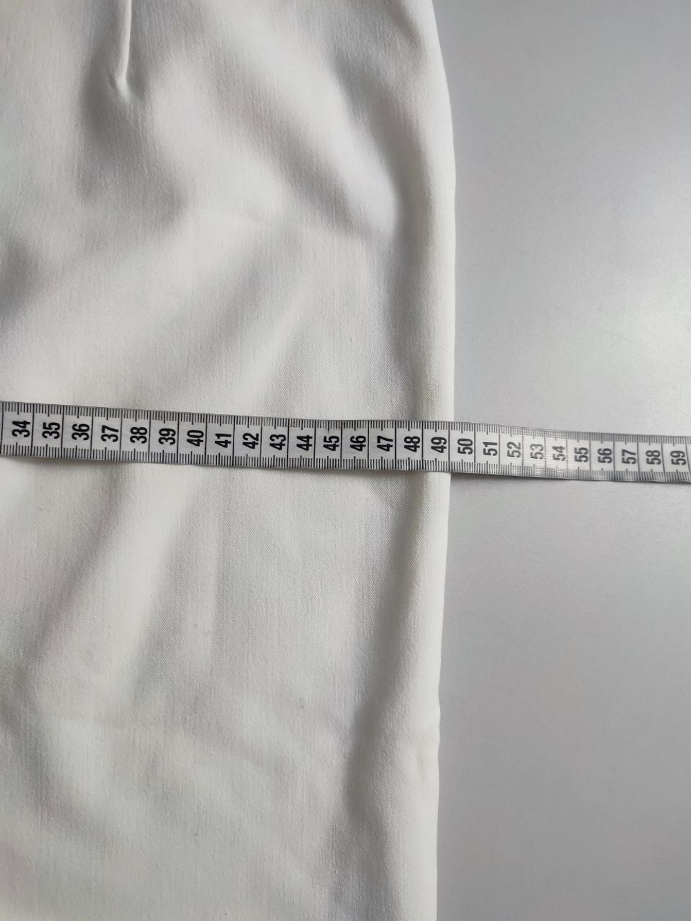 Юбка с хлопком белая 46-48 размер