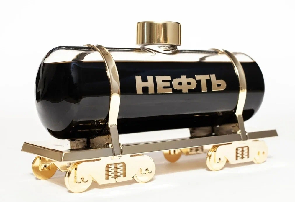 Сувенирный вагон "Баррель нефти" в подарок нефтянику"