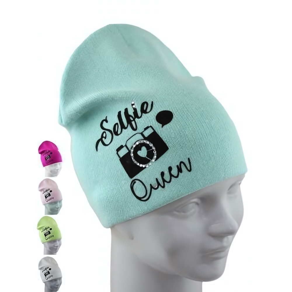 Шапка д/дев р.50-52 (SelfieWork) 221533