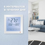 Терморегулятор CALEO SM931, встраиваемый, цифровой, программируемый, 3,5 кВт