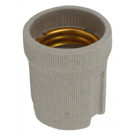 Патрон ЭРА Е27 подвесной керамика, белый