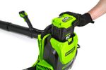 Аккумуляторный ранцевый воздуходув Greenworks GD60BPB,2402307, 60v, без АКБ и ЗУ