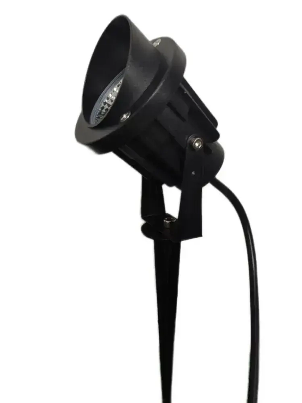 Светильник грунтовый для подсветки деревьев / Прожектор уличный на колышке