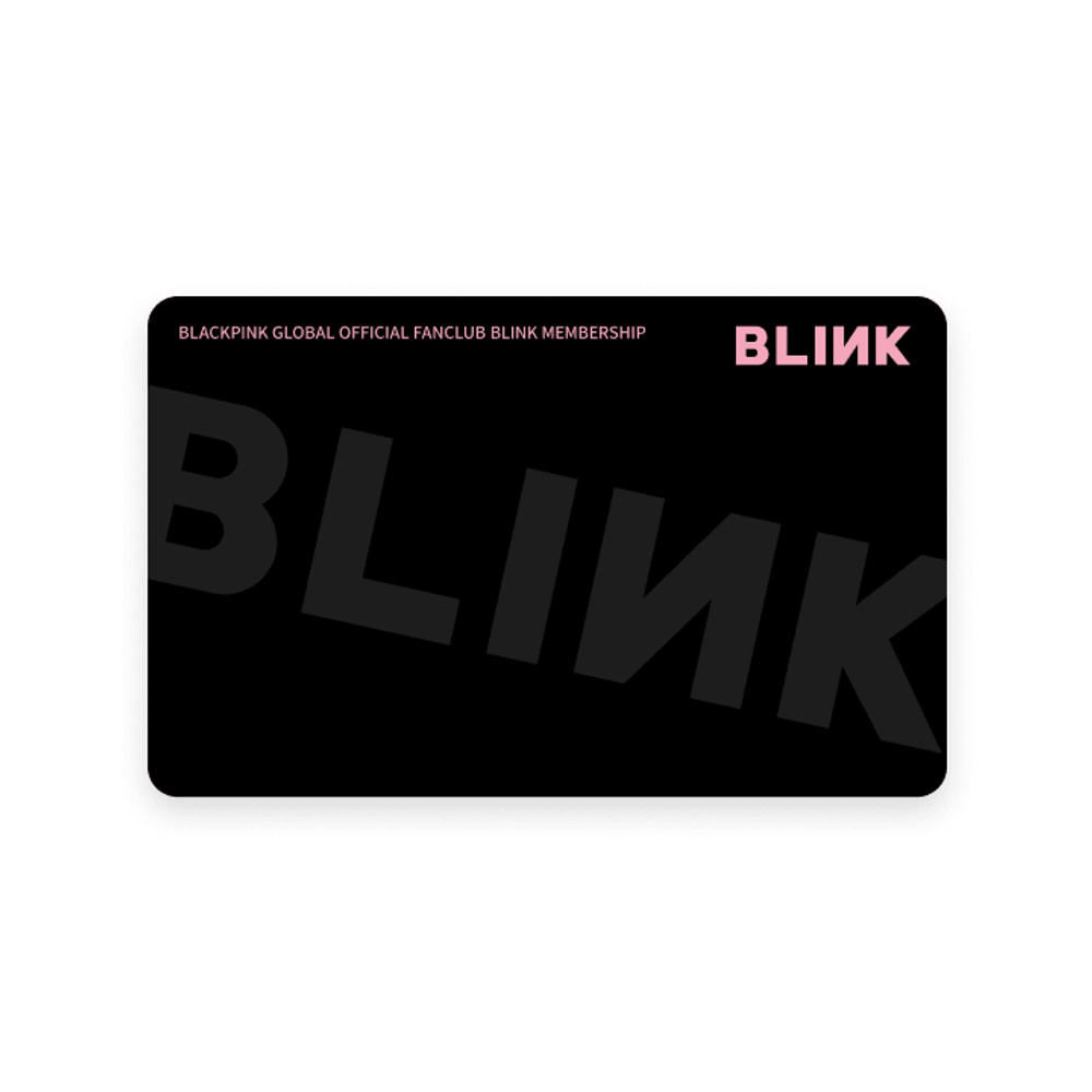 Членство BLACKPINK BLINK GENERAL MEMBERSHIP KIT