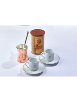 Mehmet Efendi подарочный набор (турка, 2 чайные пары, кофе)