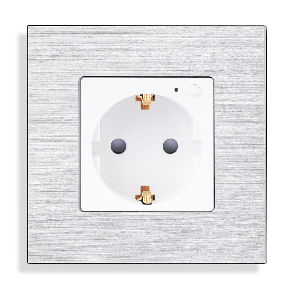 Розетка ZigBee с мониторингом 16А S1F-WT (белый)