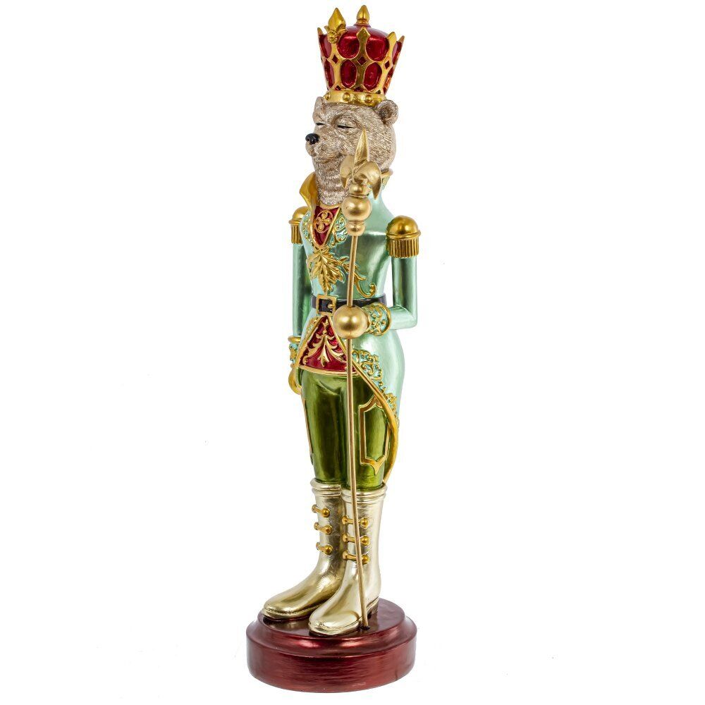 GAEM Фигурка декоративная "Солдатик-медведь", L10,5 W10,5 H41 см