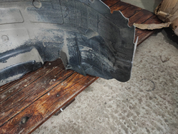 Подкрылок задний левый Changan UNI-V 22-нв Б/У Оригинал 5512210DE01