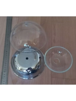 Люстра подвесная 6 свечей со светодиодной подсветкой