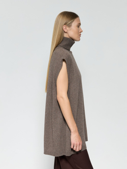 Жилет из смесового кашемира