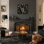 Подарочные часы — эпоксидная смола, мрамор, ручная работа