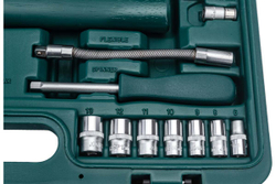 Универсальный набор торцевых головок 1/4"DR 6-13 мм и 1/2"DR 12-24 мм Jonnesway S04H52460S