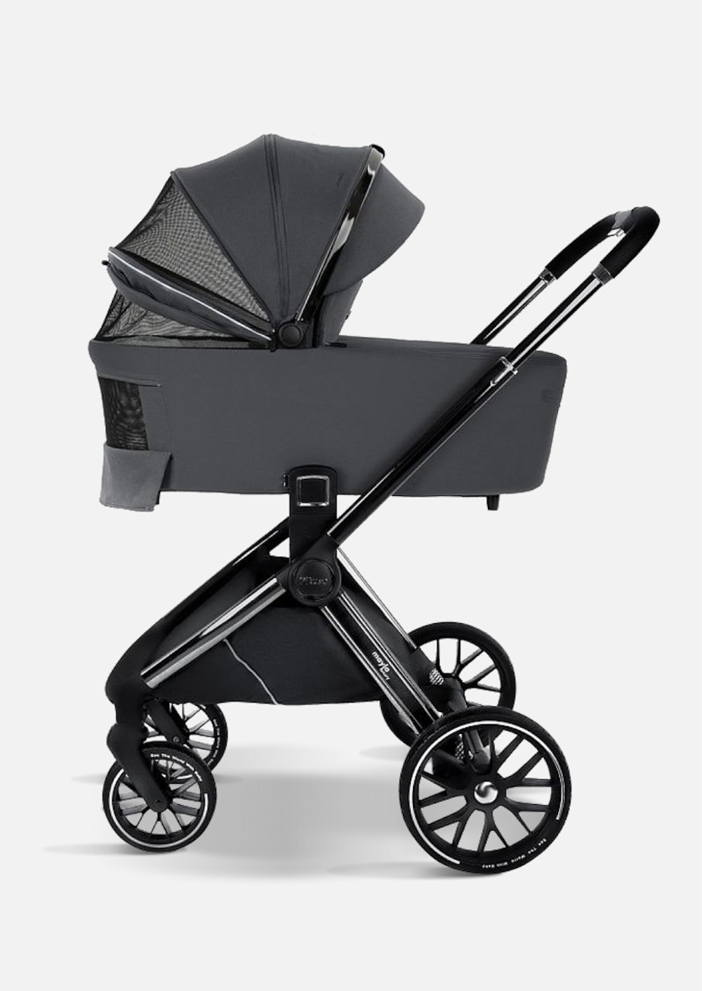 Pituso Коляска 2 в 1 Mayla Luxury Dark Grey