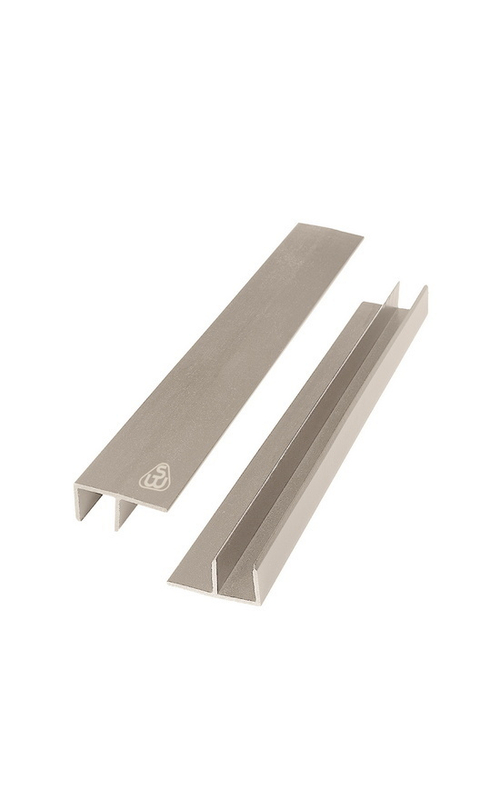 F профиль террасной доски Savewood Бежевый