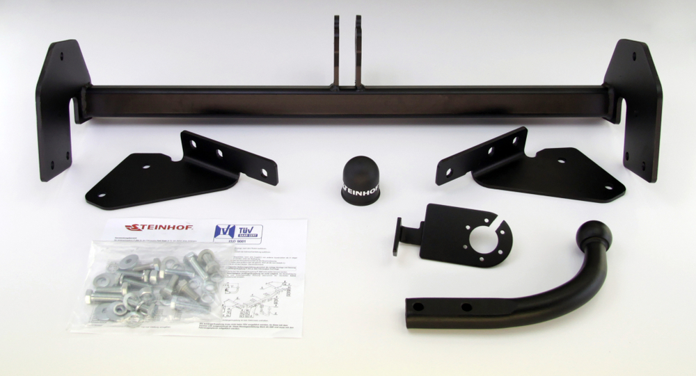 Фаркоп на Mitsubishi ASX 2010-2012 (без снятия и подрезки бампера), Mitsubishi ASX 2012-2022 (требуется подрезка бампера) (паспорт и сертификат в комплекте)(без электрики) Steinhof.M-302