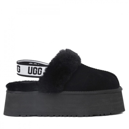 Ugg Funkette Suede Platform Black