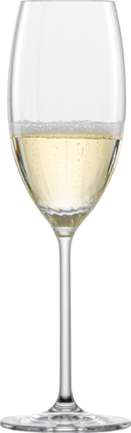 Бокал для шампанского 288 мл, d 7,4 см h 24 см, PRIZMA