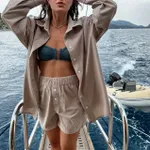 Шорты Смерч #4 Бежевые