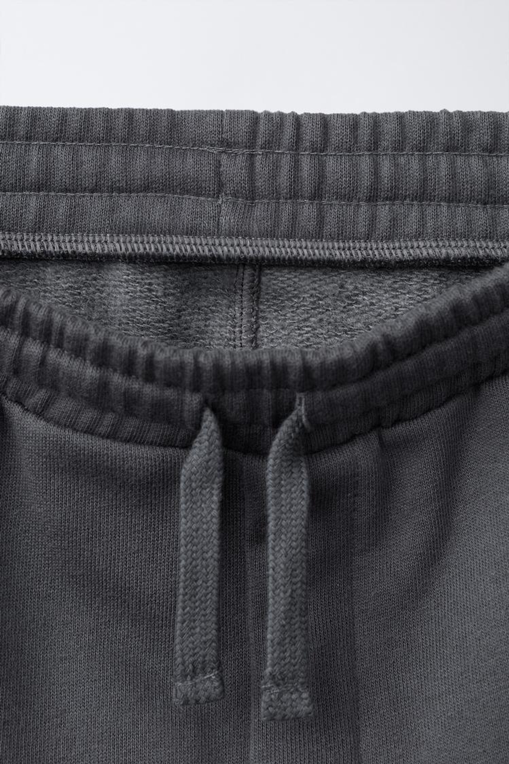 ZARA БРЮКИ BALLOON ИЗ ФУТЕРА, АНТРАЦИТОВО-СЕРЫЙ