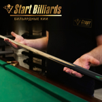 Кий Startbilliards РП дуб,черный 2РС 158 см.