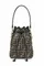 Сумка-мешок Fendi Mon Tresor темно-коричневый