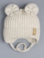 Шапка вязаная демисезонная для девочки