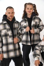 Рубашка для девочки Квадро-1 Виотекс КОРИЧНЕВЫЙ