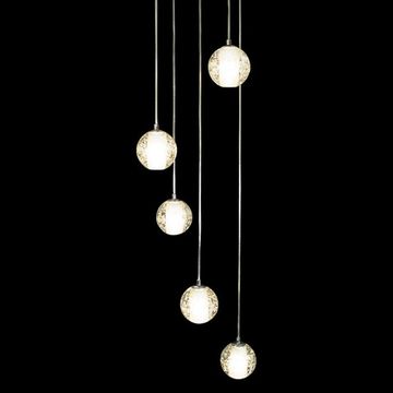 Подвесной светильник 5*G9 10112/5 хром Rain LOFT IT