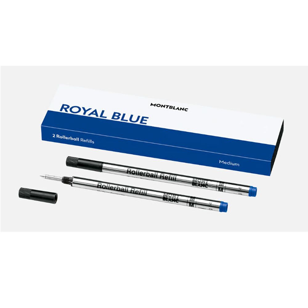 Стержень Montblanc для ручки роллера синий Royal Blue (128233)