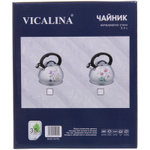 Чайник из нержавеющей стали 3,5л «Vicalina» с рисунком VL-2002