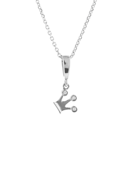 Подвеска "Корона" (фианит)