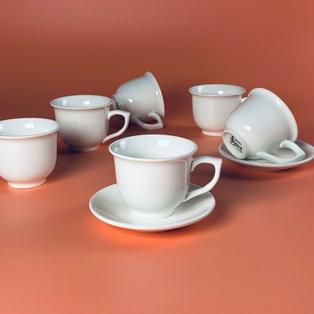 Lenardi 164-026 Кофейный набор 12пр. 120мл в под.уп.(х10)Фарфор