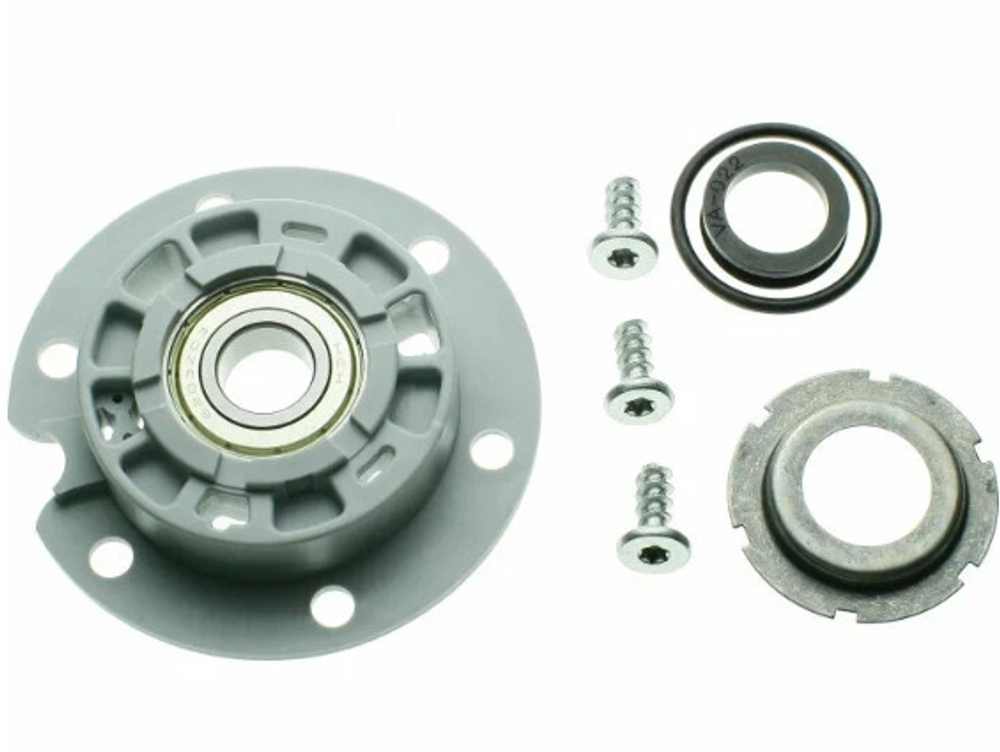 Суппорт в сборе для стиральных машин вертикальной загрузки EBI084.  Все модели Whirlpool. Некоторые: Ariston, Indesit, Bauknecht Подшипник 6203