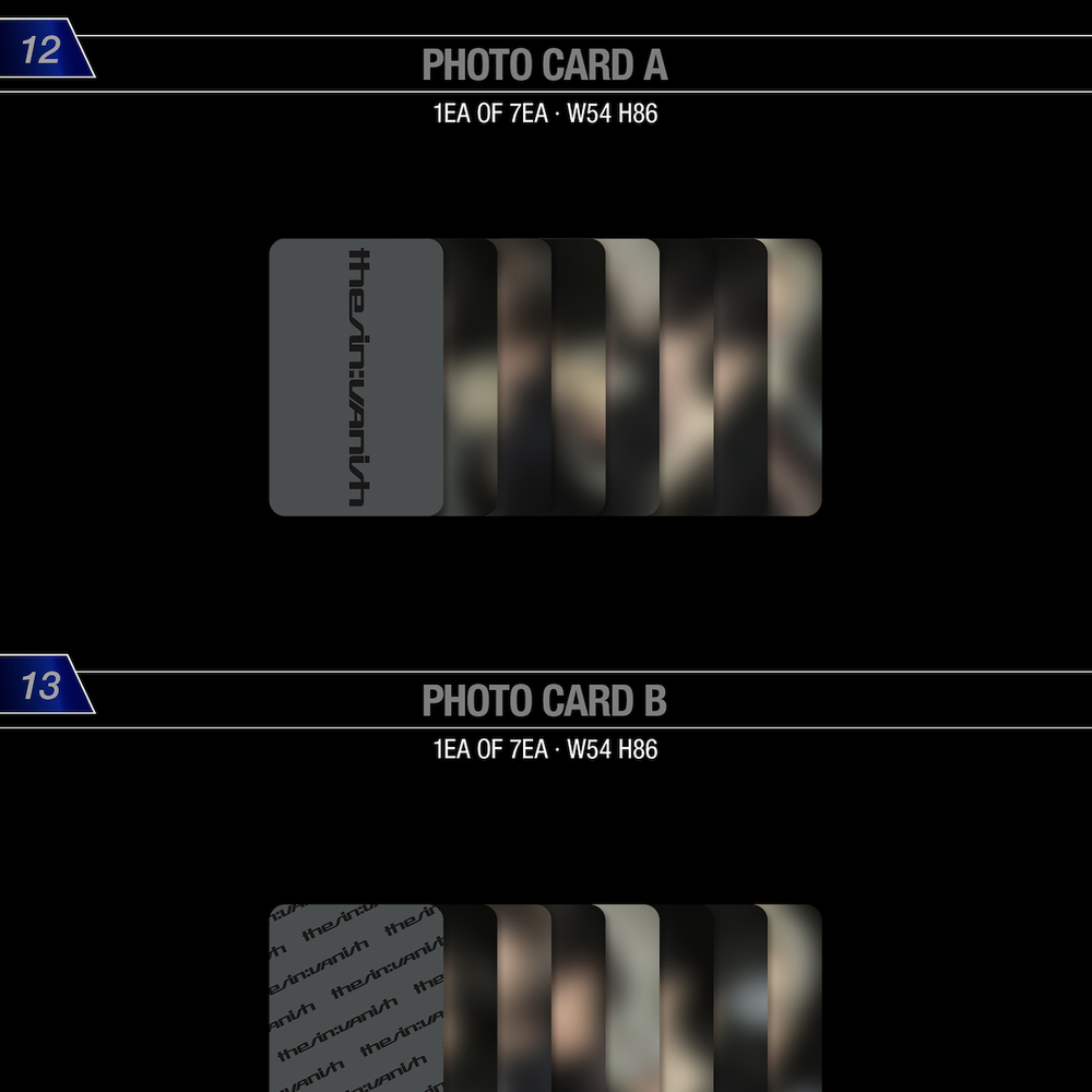 Альбом ENHYPEN - THE SIN : VANISH (LUCKY DRAW от WEVERSE SHOP)