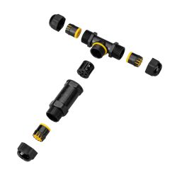 Коннектор NEO-GERM-5pin-T-WTW (4-8mm) (Arlight, IP68) 030760