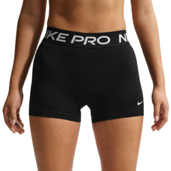 Женские Шорты теннисные Nike Pro Dri-Fit 365 Mid-Rise 3in - black/white