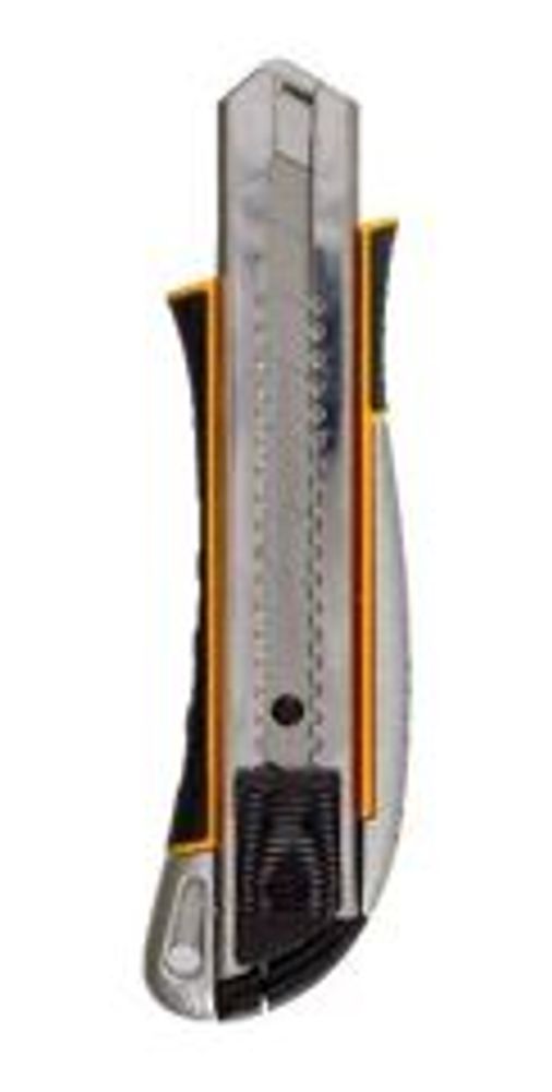 Нож пистолетный 25мм  /рез-пласт.корп, метал.ведом, бегунок д/фиксации лез. NAGAN