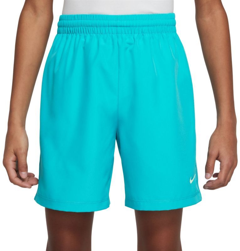 Шорты для мальчика теннисные Nike Boys Dri-Fit Multi+ Training Shorts - небесный