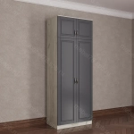 Шкаф распашной с антресолью 2/1 (мадес)