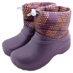 Полусапоги женские «СЭНДИ» (баклажан-оранжевый, 39)