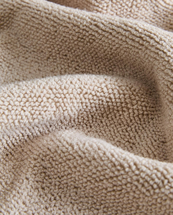 Zara Home - Хлопковое банное полотенце с рисовой строчкой, бежевый, 30х50 см