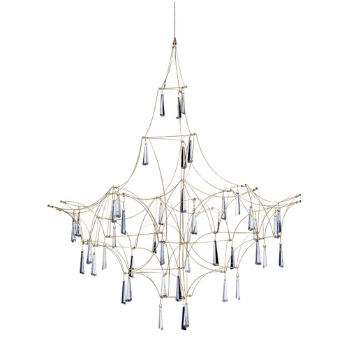 Люстра Lucciola 1E matt gold