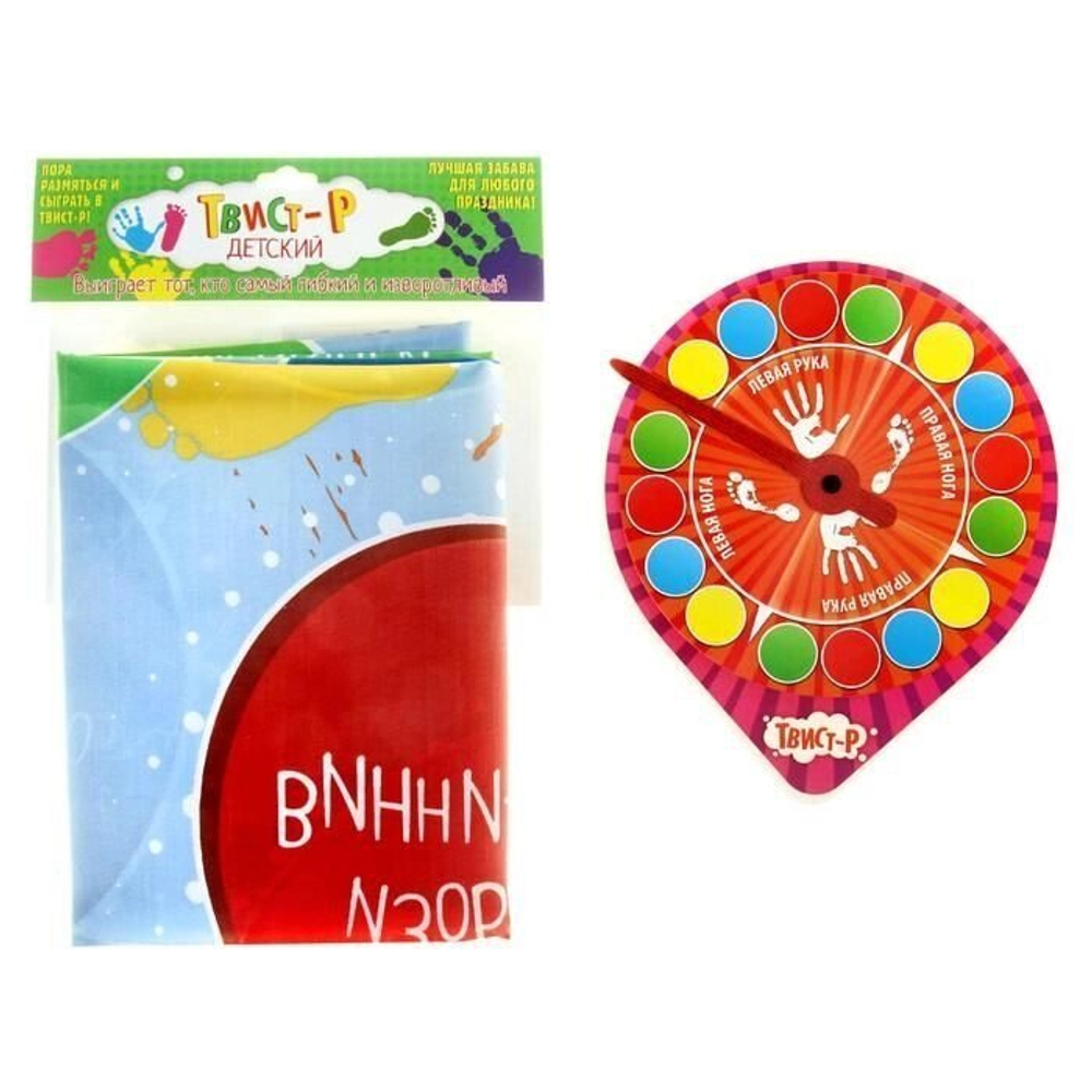 Игра "Твист-р детский" с заданиями 6+