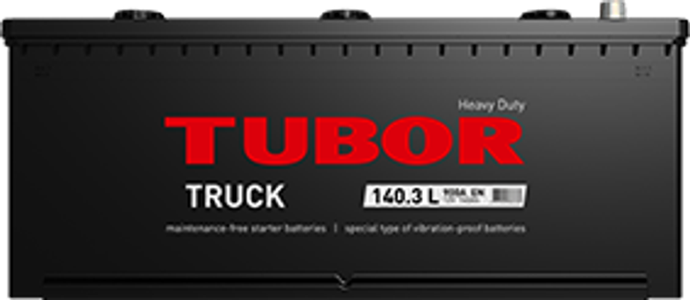 TUBOR TRUCK 6СТ-140 аккумулятор