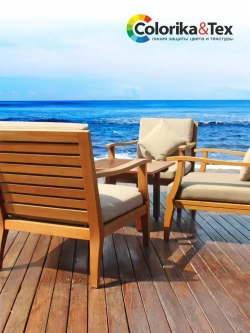 Лак для дерева яхтный алкидно-уретановый Colorika&Tex, для наружных и внутренних работ, глянцевый, 0.8 л.