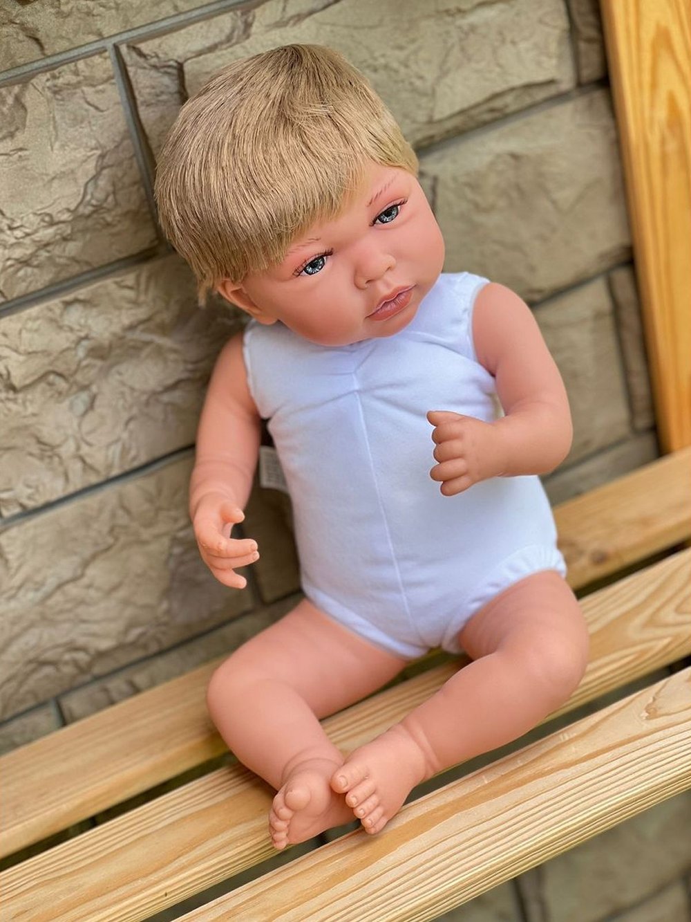 Кукла Marina and Pau 45 cм ANE без одежды в пакете (M25)