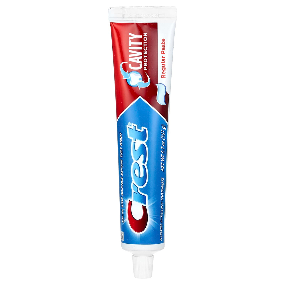 Crest, Cavity Protection, зубная паста с фтором, обычная, 161 г (5,7 унции)