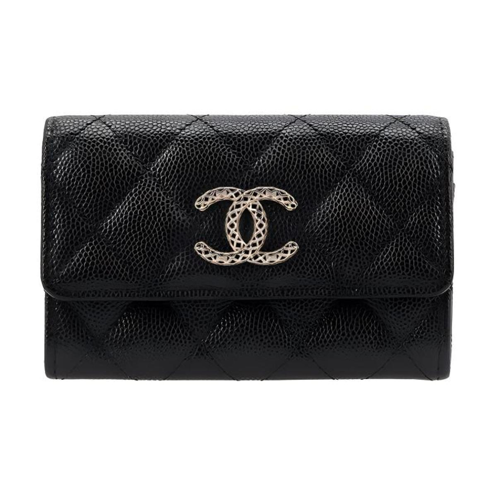 Картхолдеры и кошельки CHANEL 23P Logo, AP3187-B10218-94305